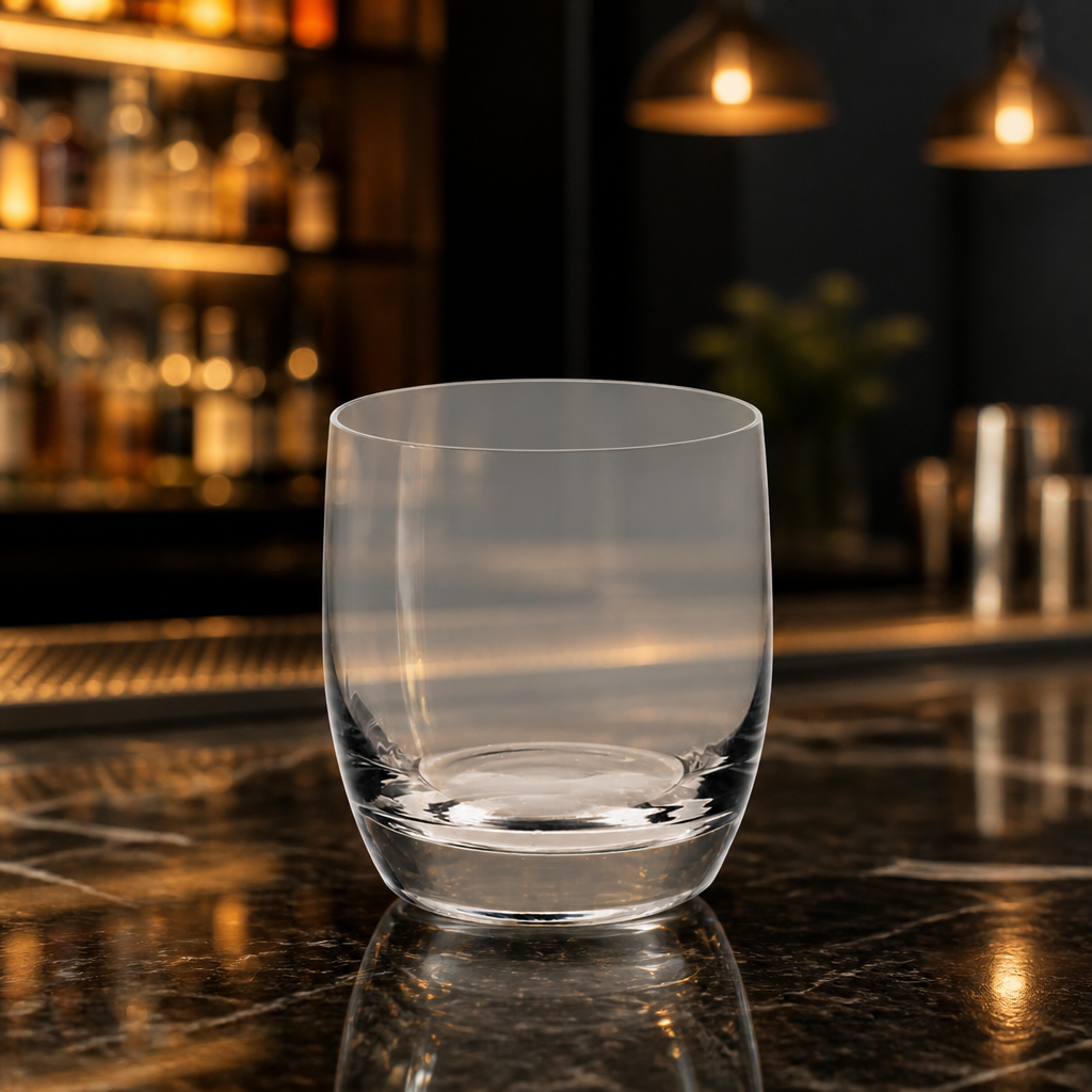 Commercial Double Rocks Crystal Tumblers 395ml - 6 Pack