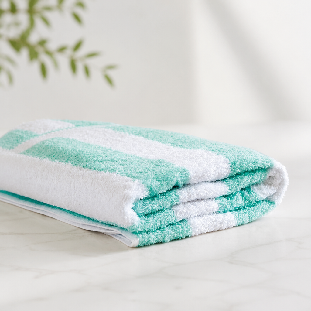 Commercial Spa Towels 100% Cotton Mint 420gsm 70x140cm