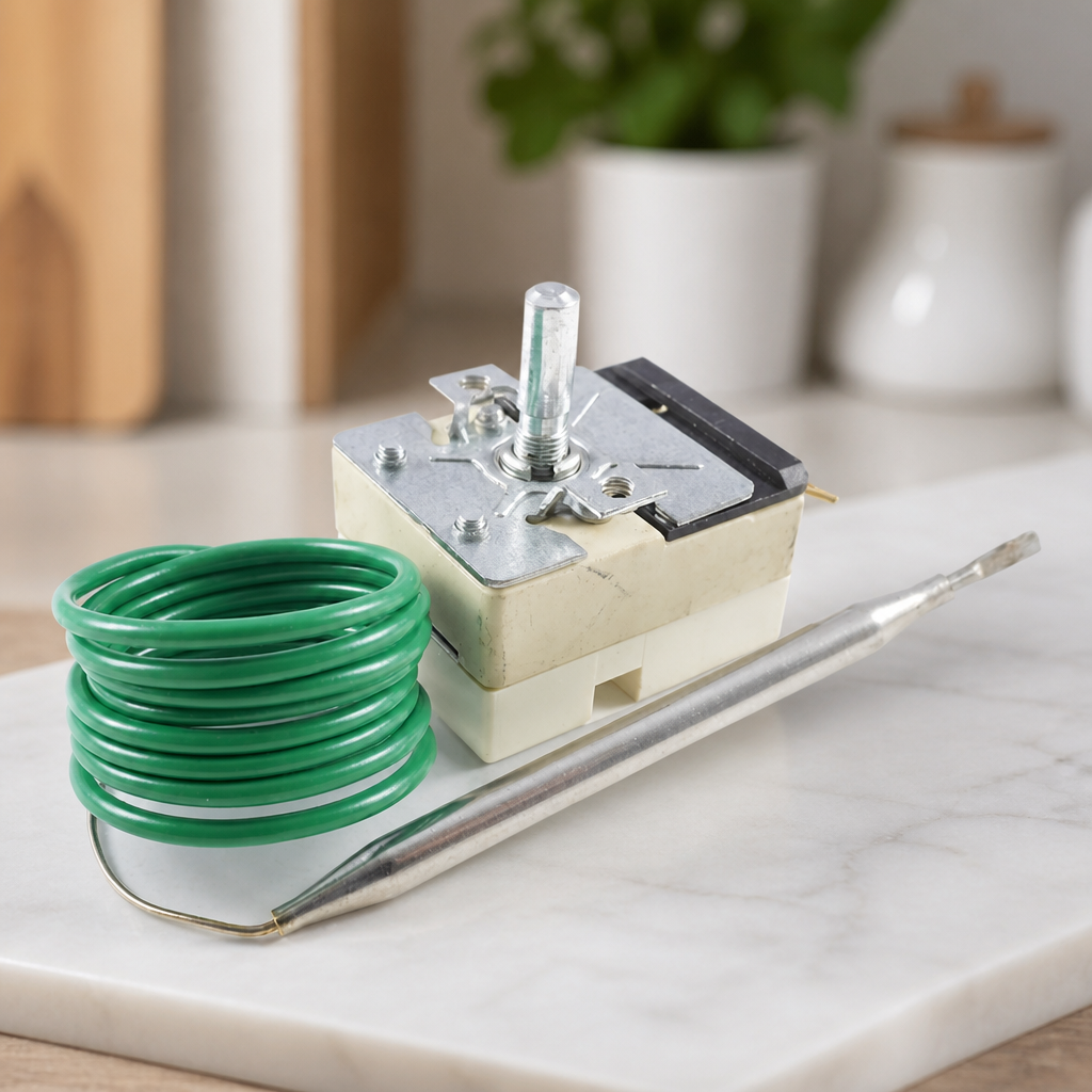 Commercial Thermostat for Pie Cabinet Stainless Steel 45mm High
