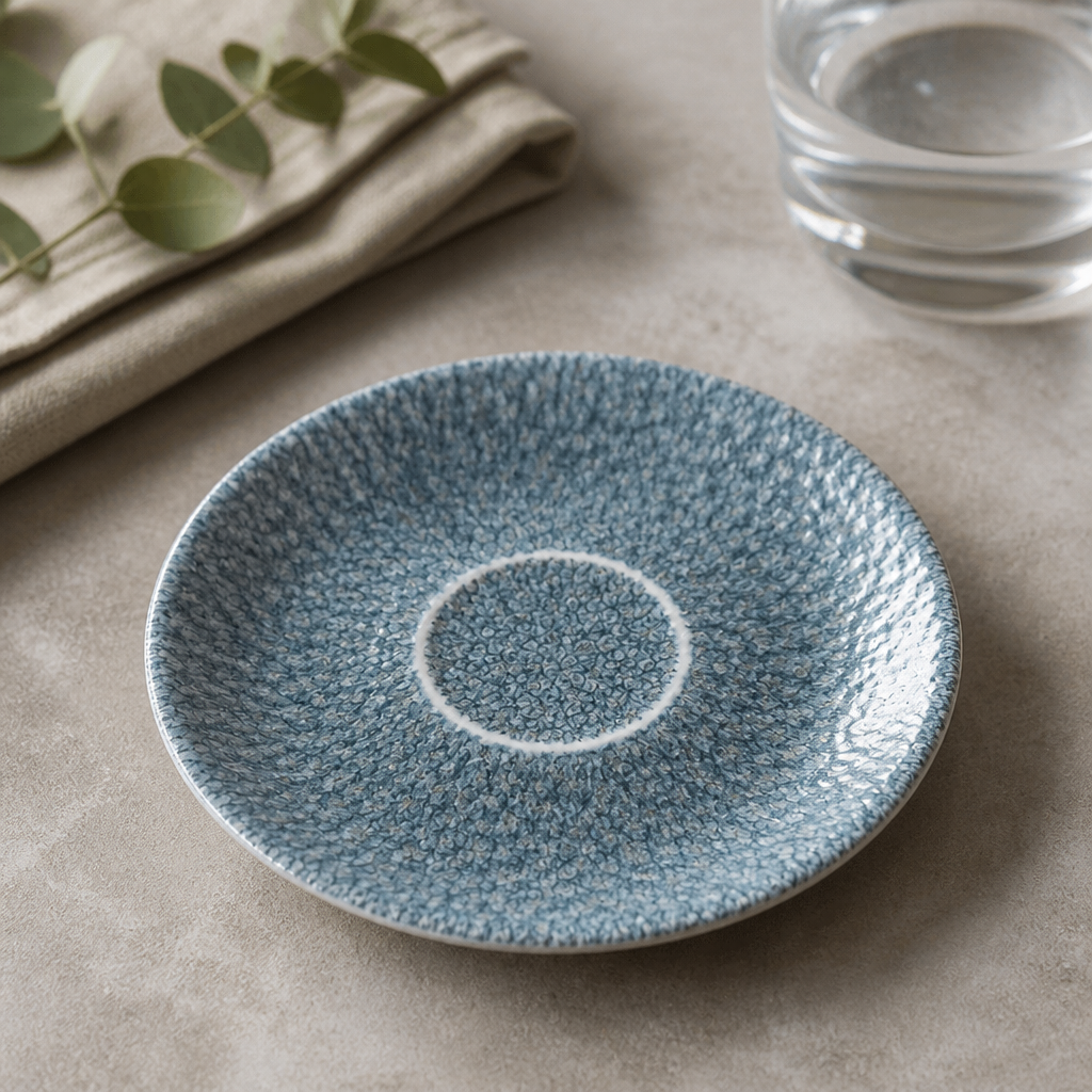 Commercial Cappuccino Saucer 159mm Topaz Blue 12 Pack