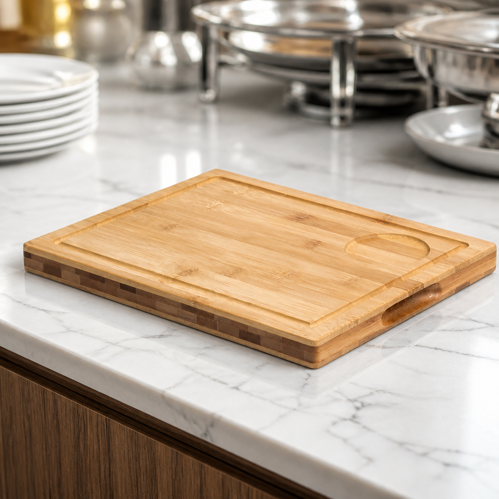 Large Bamboo Presentation Board 310x240mm Wooden Dinnerware