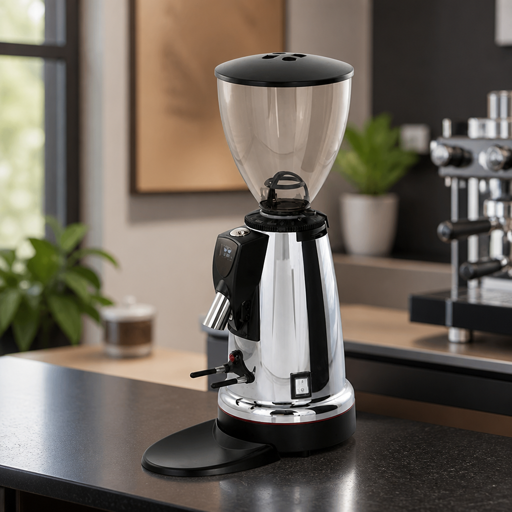 Commercial Coffee Grinder 65mm Burrs On Demand for 200+ Coffees