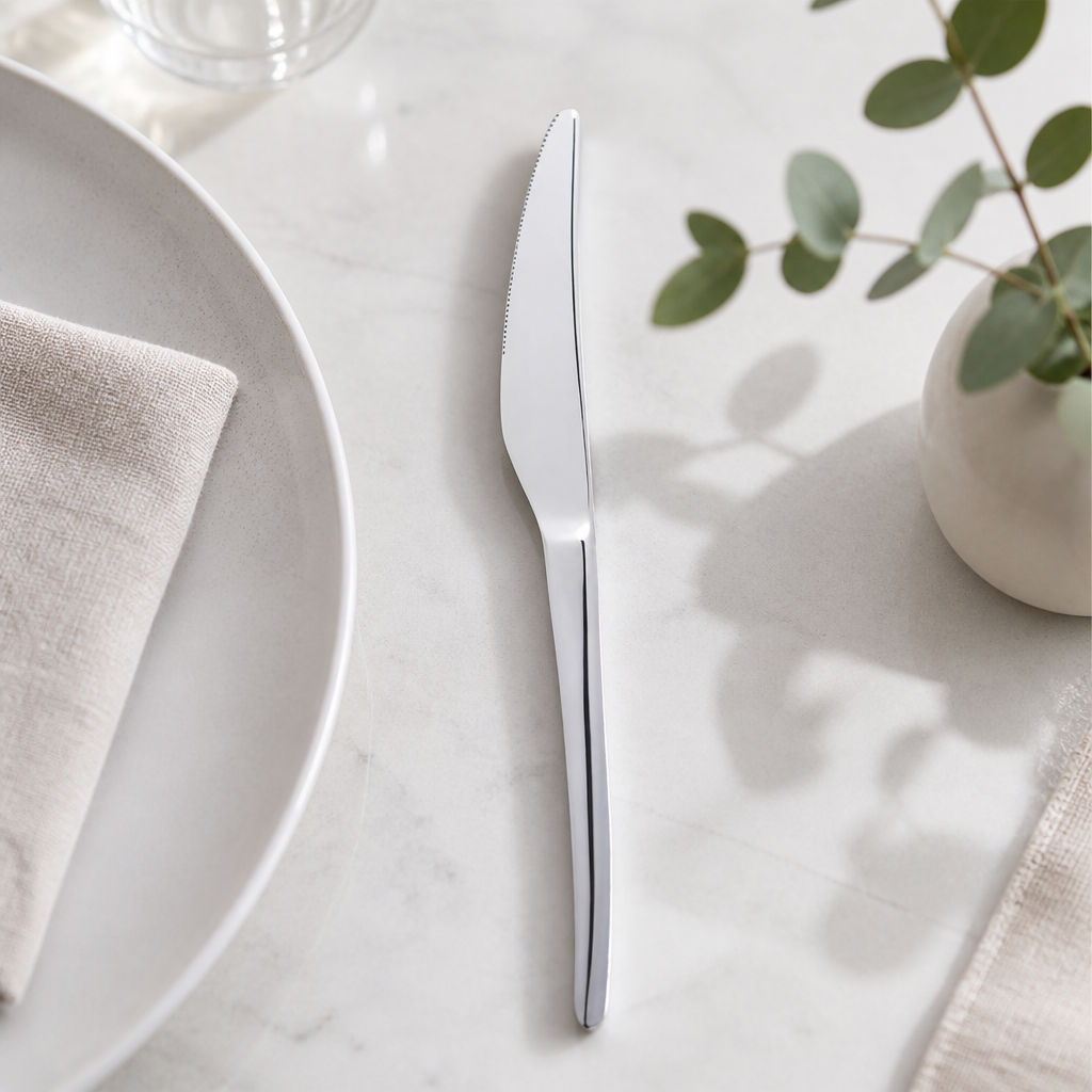 Commercial 18/10 Stainless Steel Table Knife Set 12 Pack