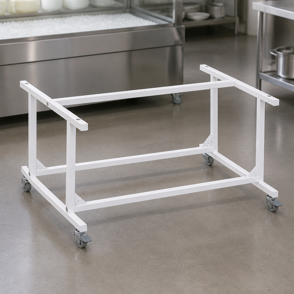 Commercial Trolley Stand for 255Ltr Display Fridge with Castors