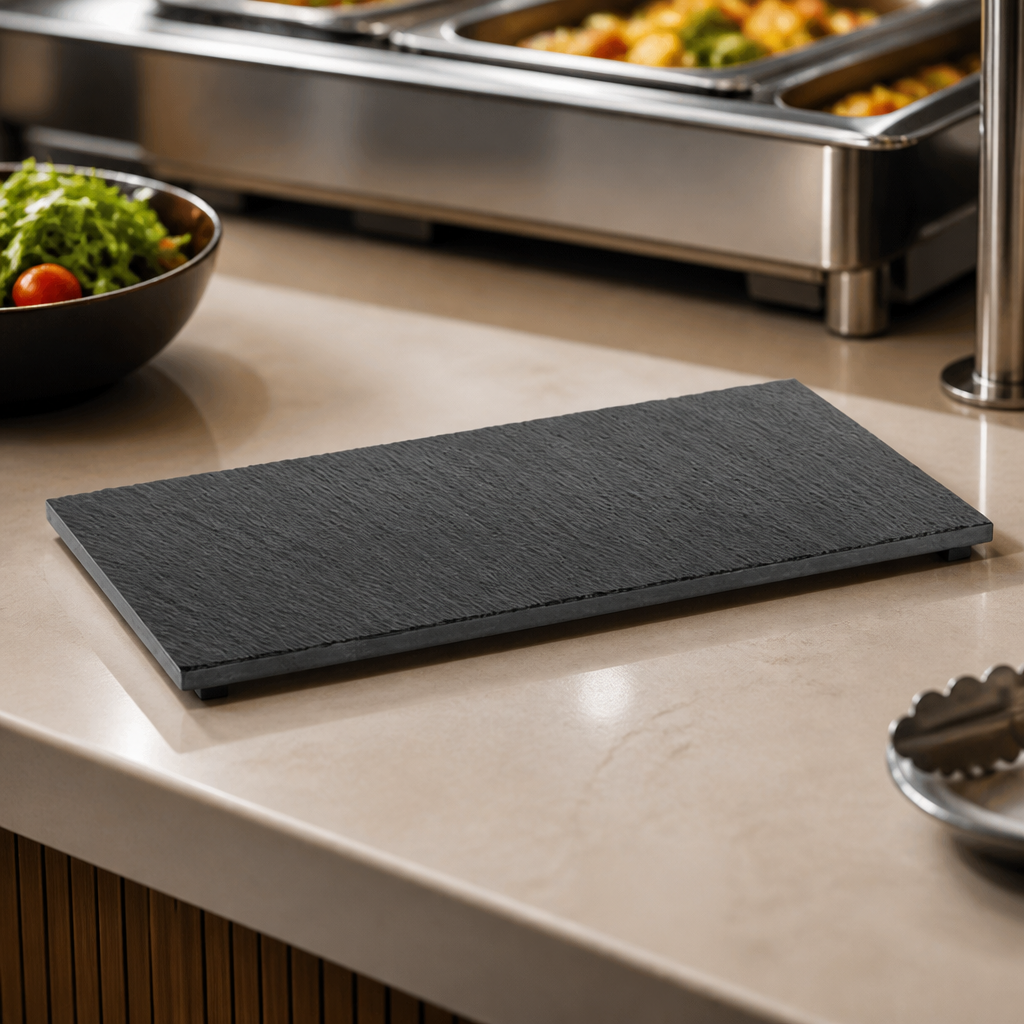 Commercial Slate Tray GN 1/3 325x176mm for Settings