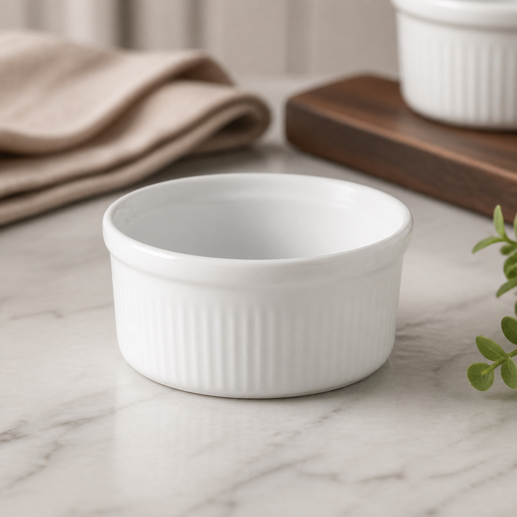 Commercial Ramekins 190ml Porcelain 12 Pack 95mm