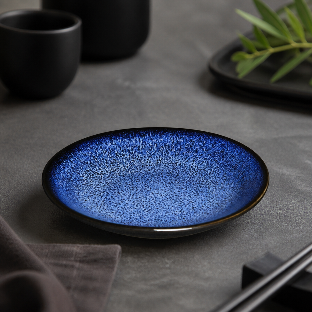 Commercial Stoneware Soy Dishes 1½oz 100mm 12 Pack