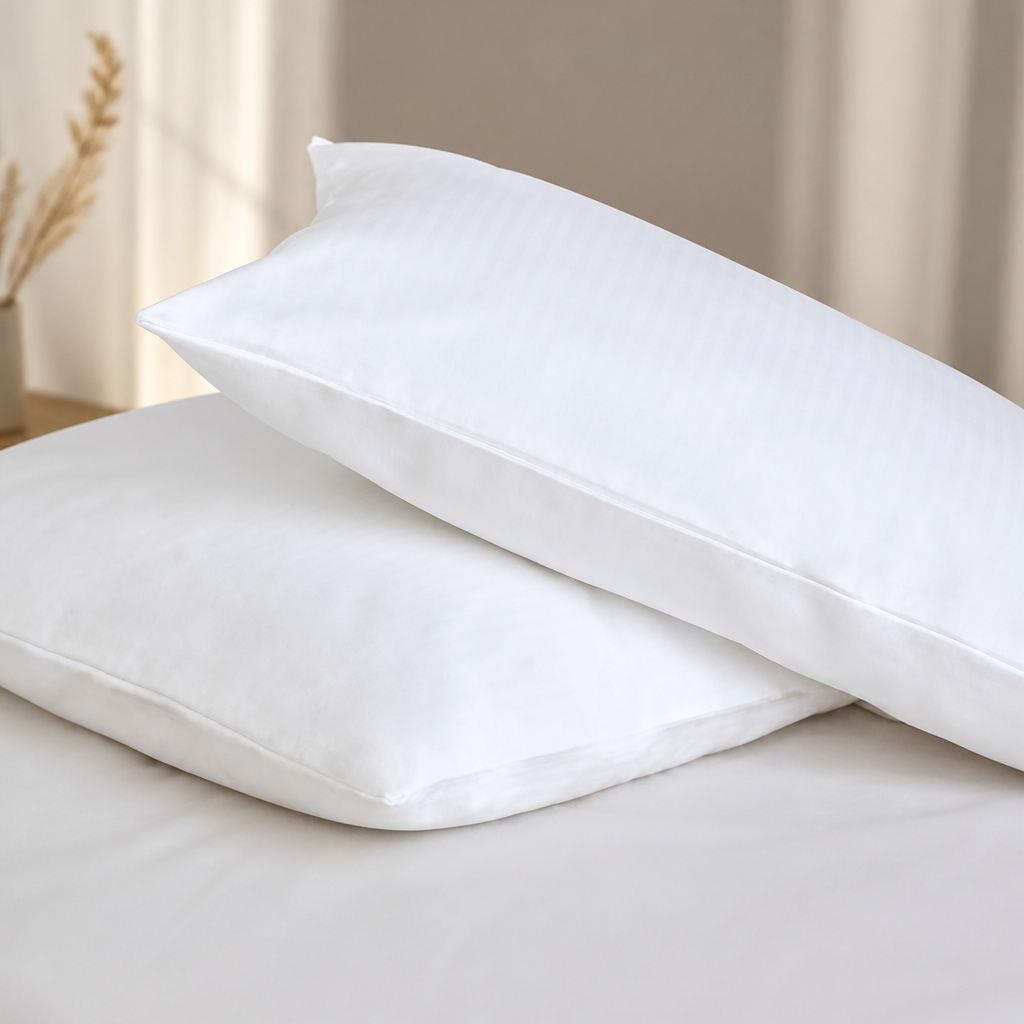 Luxury Pillow Protectors 480x750mm Commercial Pillow Shield 2 Pack