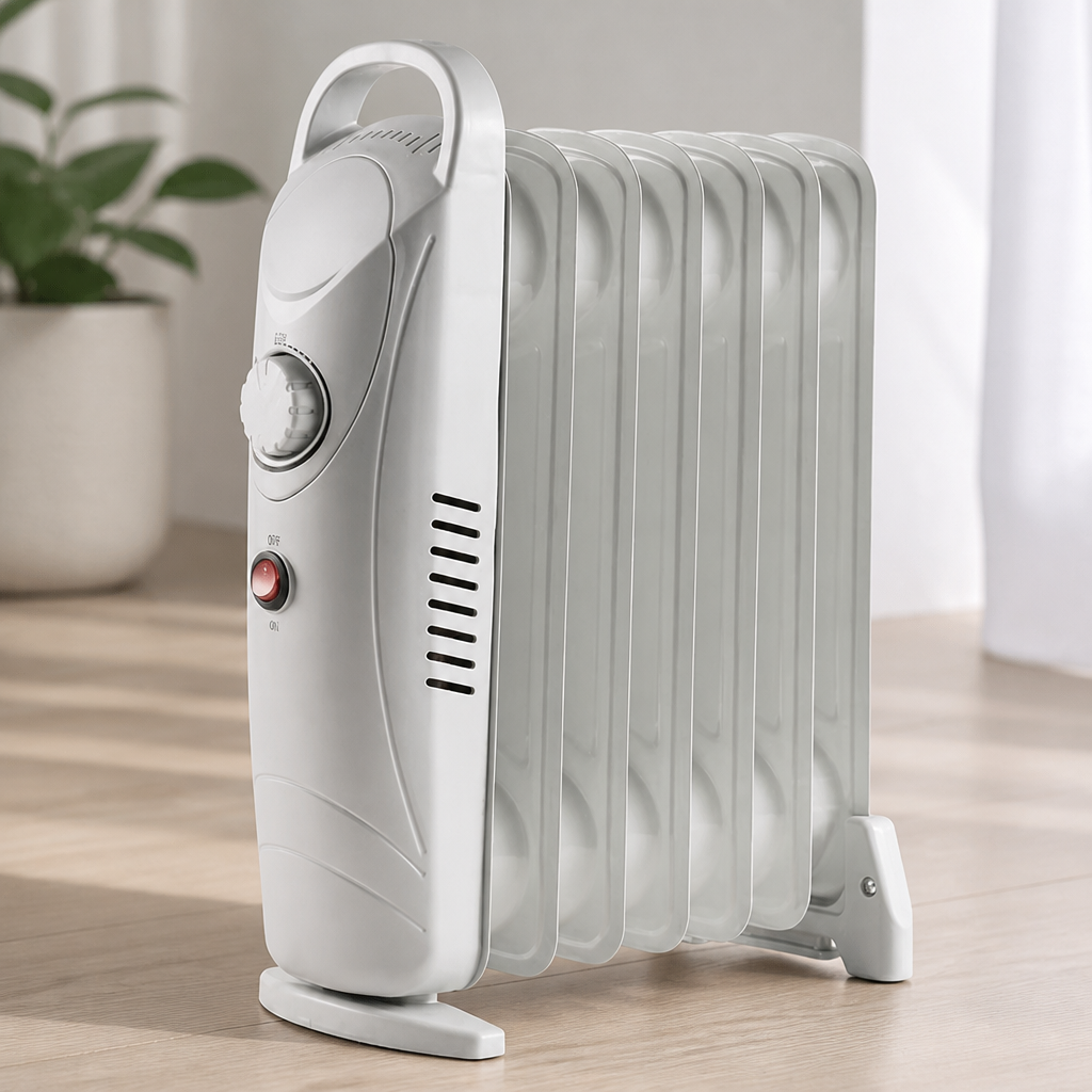 800W Mini Oil Filled Radiator Heating And Cooling Equipment
