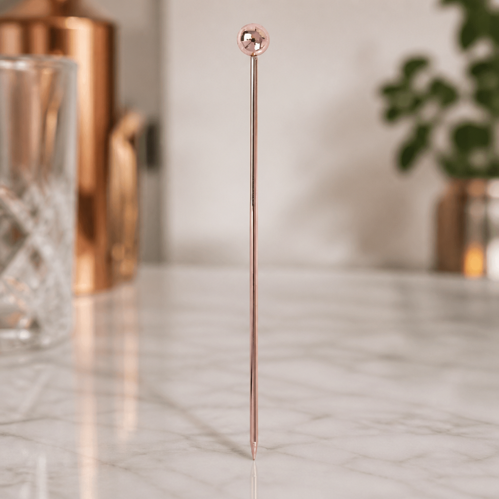 Copper Plated Garnish Picks 10 Pack for Commercial Use