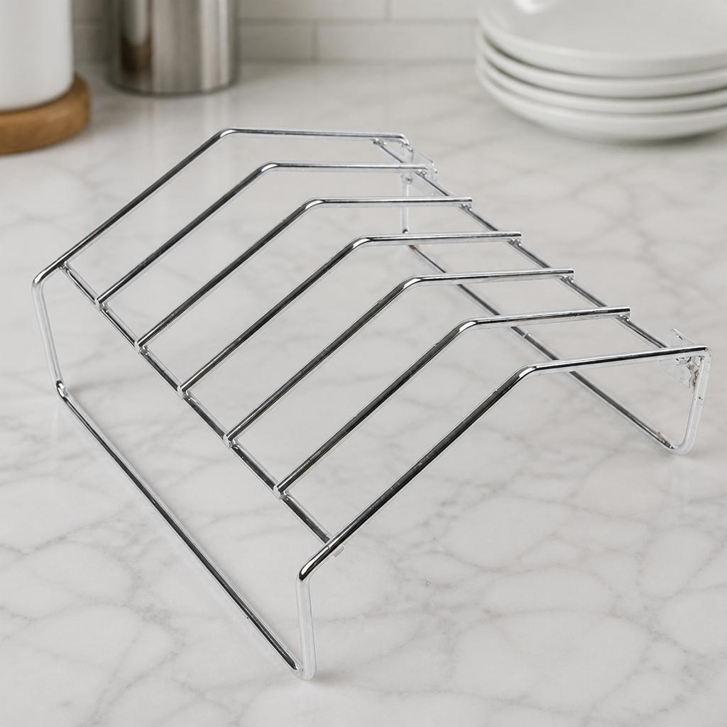 Commercial Wire Disc Holding Rack for Veg Prep Machine