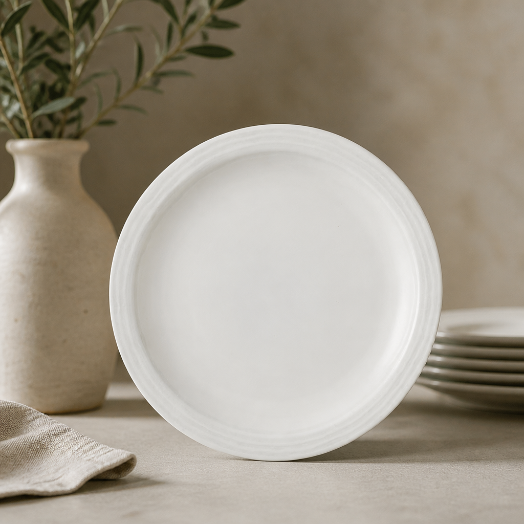 Commercial Plates 228mm Rustic Design 12 Pack