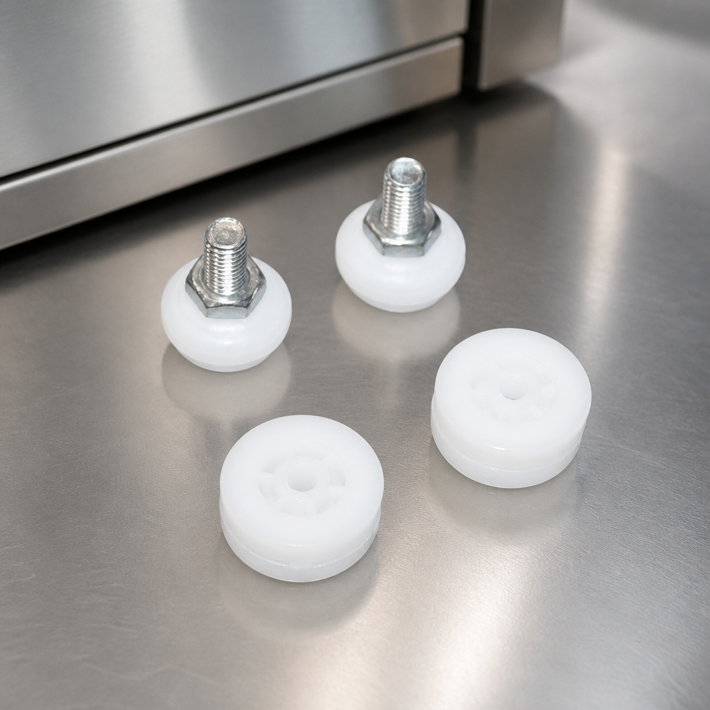 Display freezer replacement feet set of 4 for commercial units