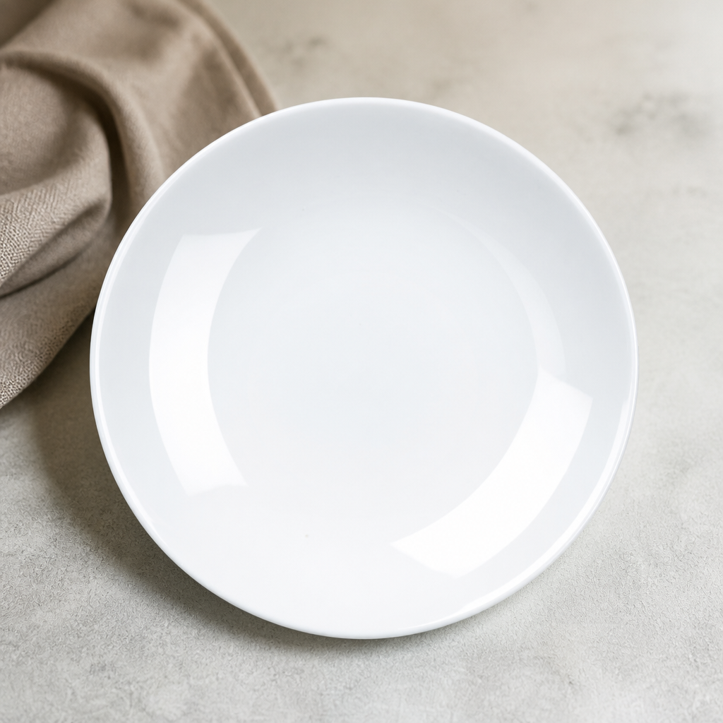 Commercial Balance Coupe Plates 268mm Porcelain 6 Pack