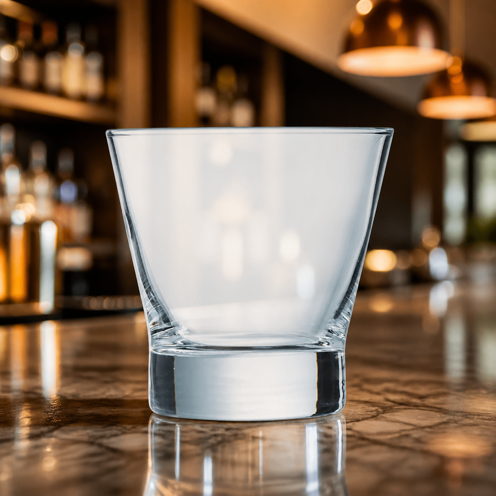 Commercial Whisky Glasses 250ml Clear Tumblers 24 Pack