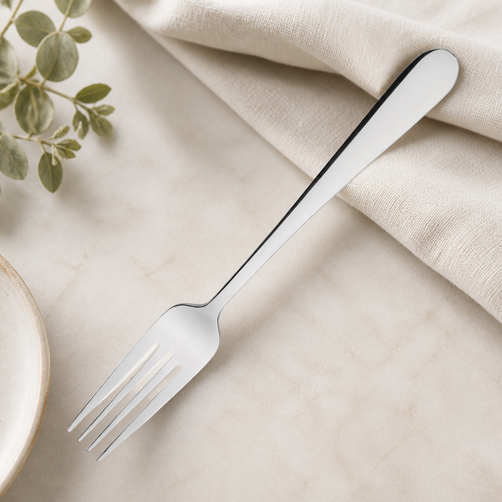 Buckingham style commercial table forks 200mm stainless steel set