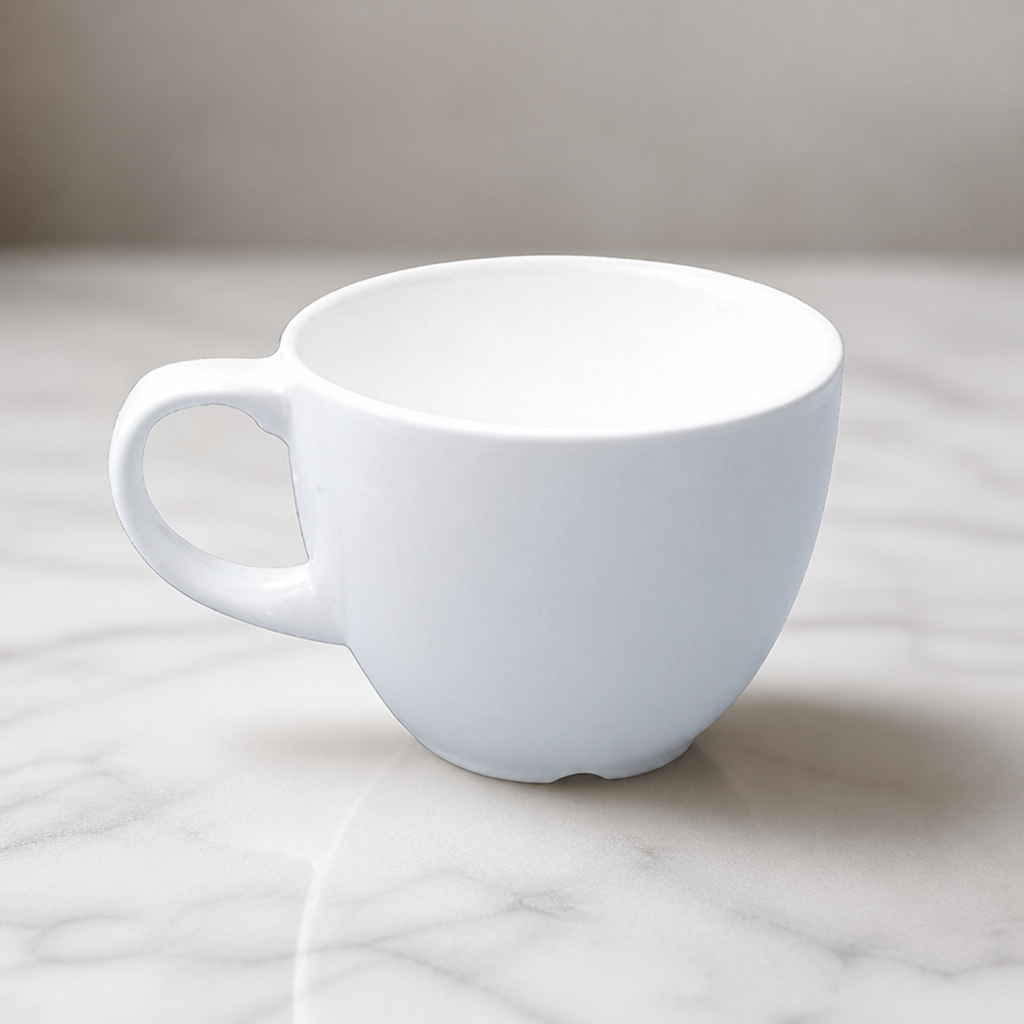 Commercial Fine China Tea Cups 212ml - 24 Pack