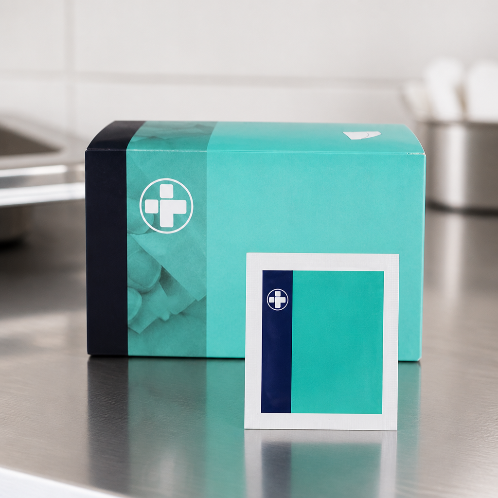 Alcohol-Free Disposable Wipes 100 Pack First Aid Disposables