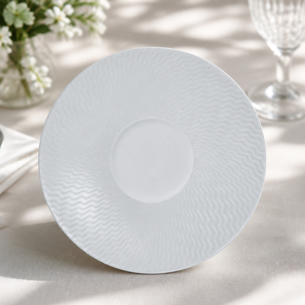 Commercial Tea Saucers Soup Stands 160mm Pack of 12