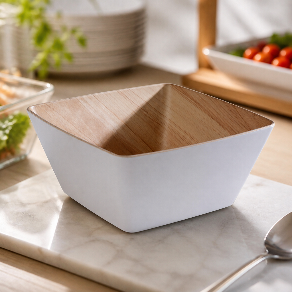 Commercial Deep Bowl 250mm Melamine for Catering Use
