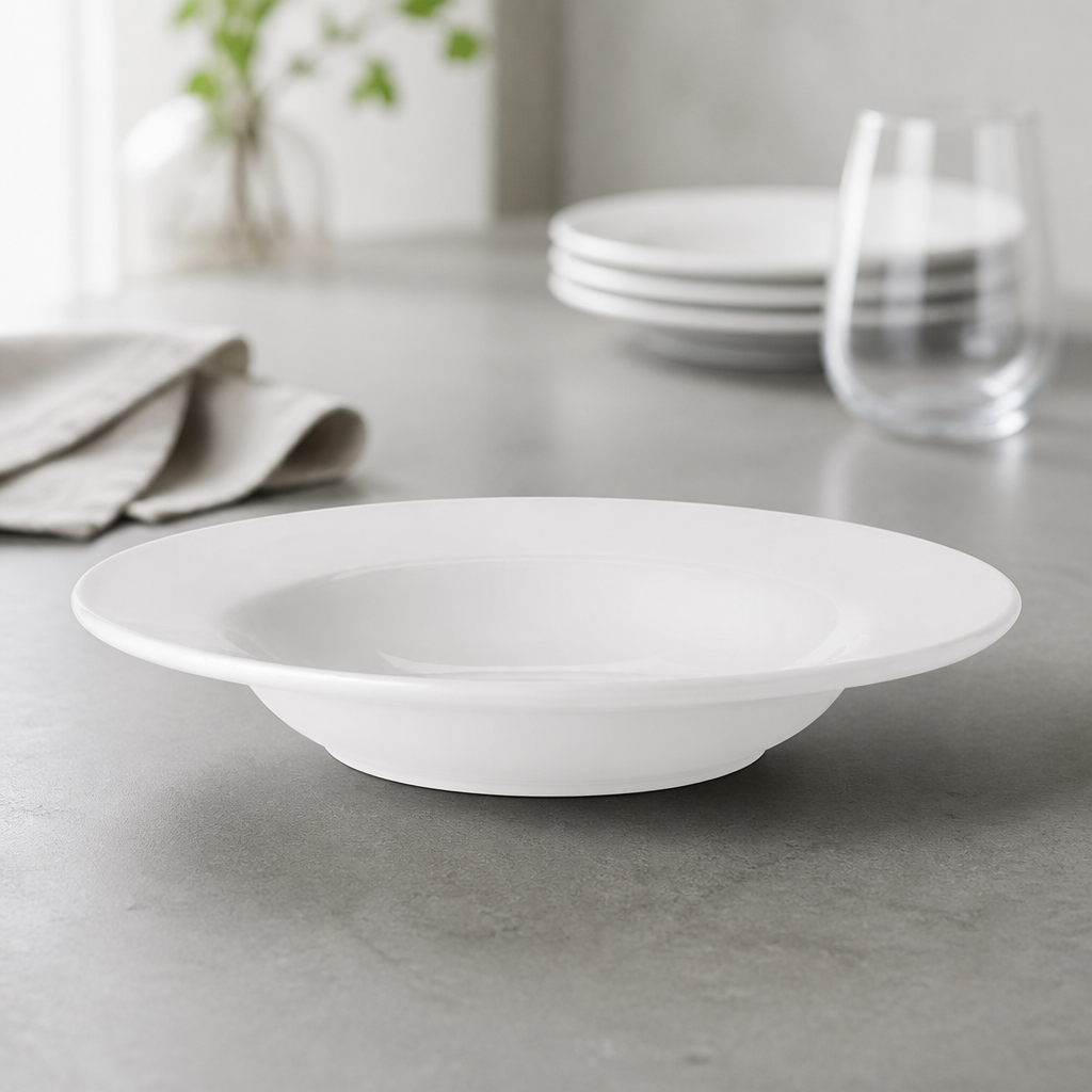 Commercial Soup Bowls 225mm 310ml Porcelain 24 Pack