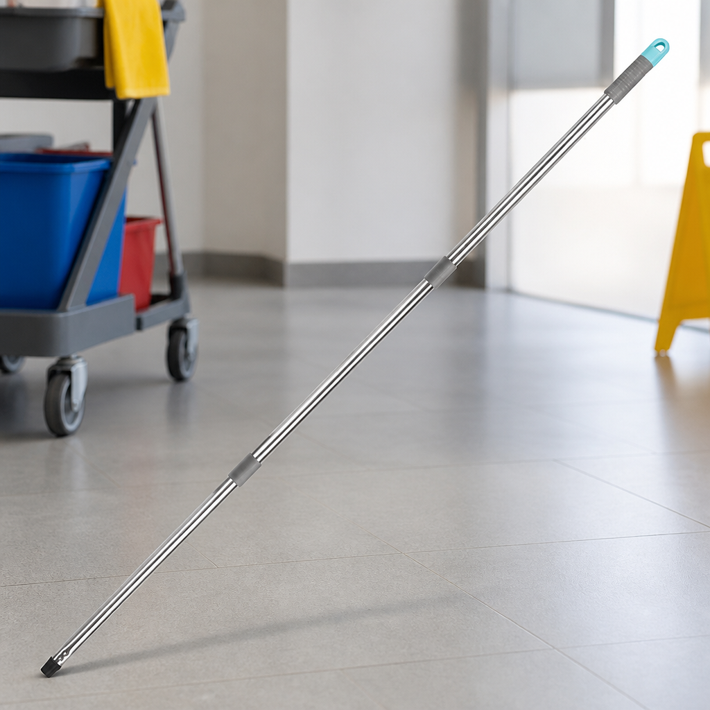 Commercial Mop Head Handle 1240mm Lightweight Disassemble Design