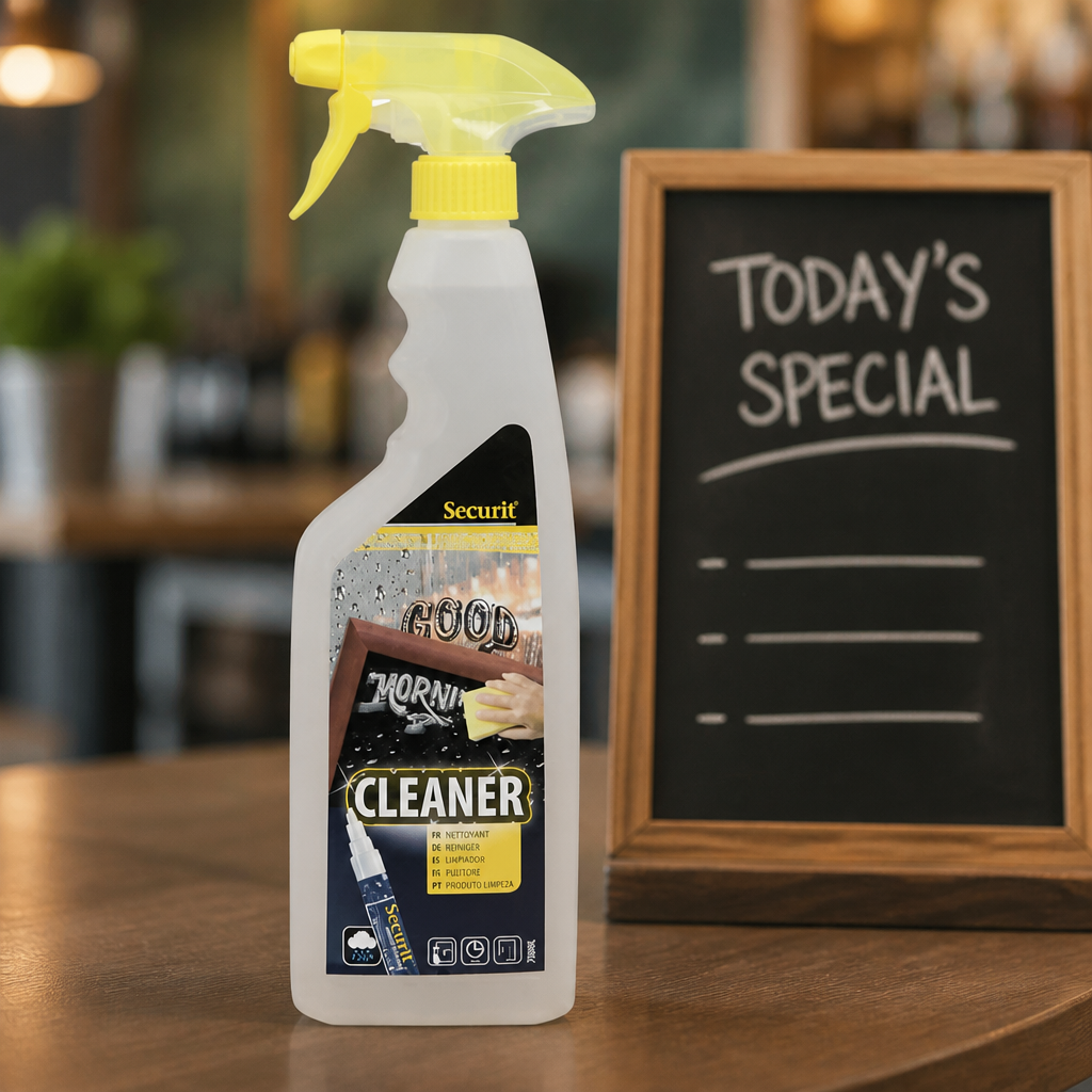 Chalkboard Cleaner Spray 750ml - Commercial Liquid Chalk Solution