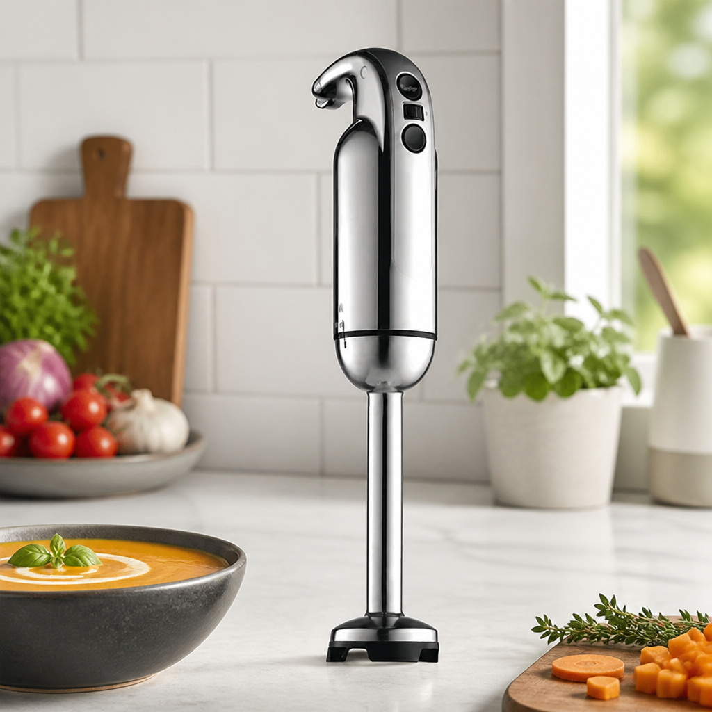 700W Commercial Hand Blender with 1Ltr Capacity and Attachments