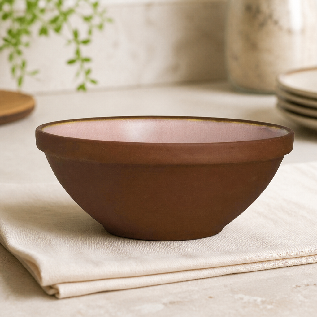 Spice Pink Peppercorn Bowls 152x60mm Vitrified Stoneware 12pk