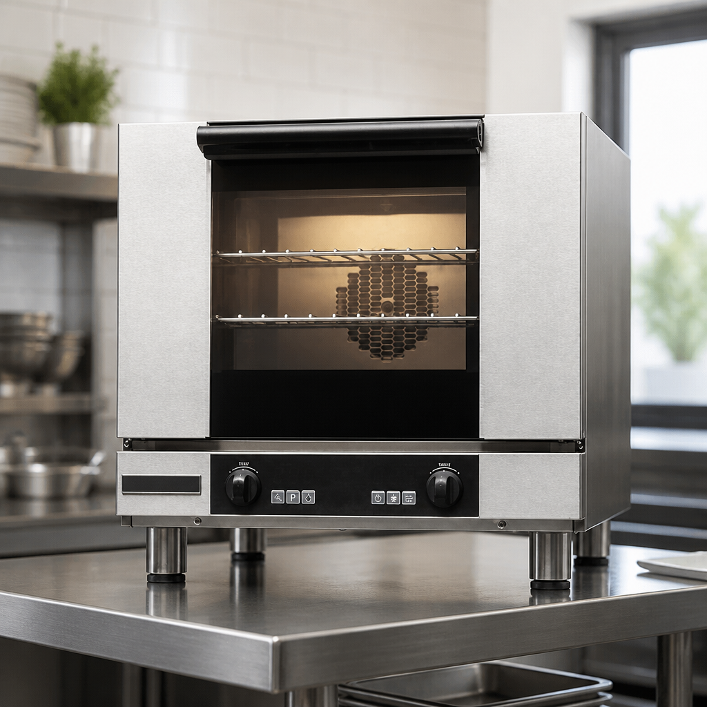 Commercial Drop Down Door Convection Oven 3 x 2/3 GN Capacity