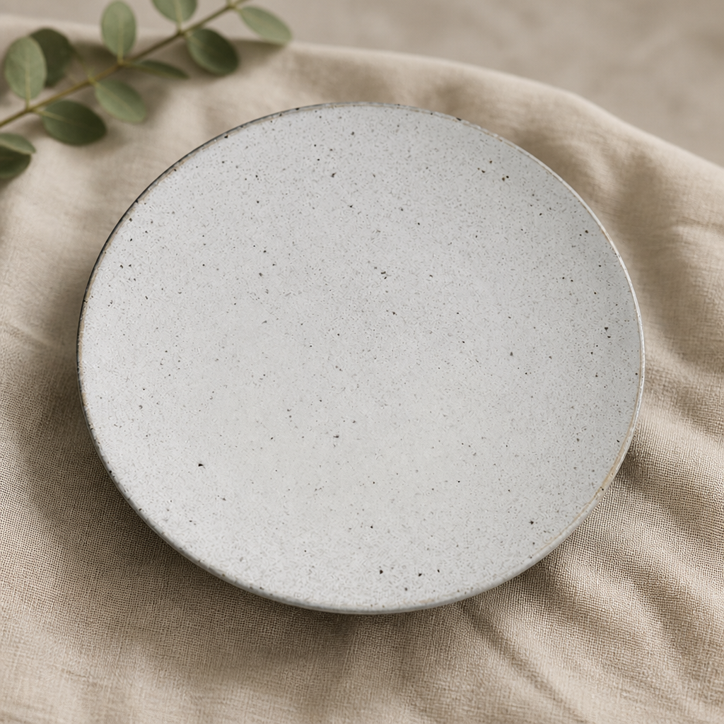 Commercial Wabi Sabi Coupe Plates 285mm Porcelain 6 Pack