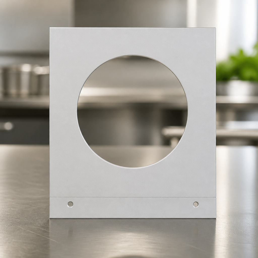 Commercial Circular Tray 80mm for Food Printer Dishwasher Safe