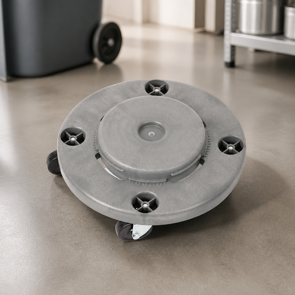 80Ltr Heavy-Duty Bin Dolly for Commercial Kitchen Use