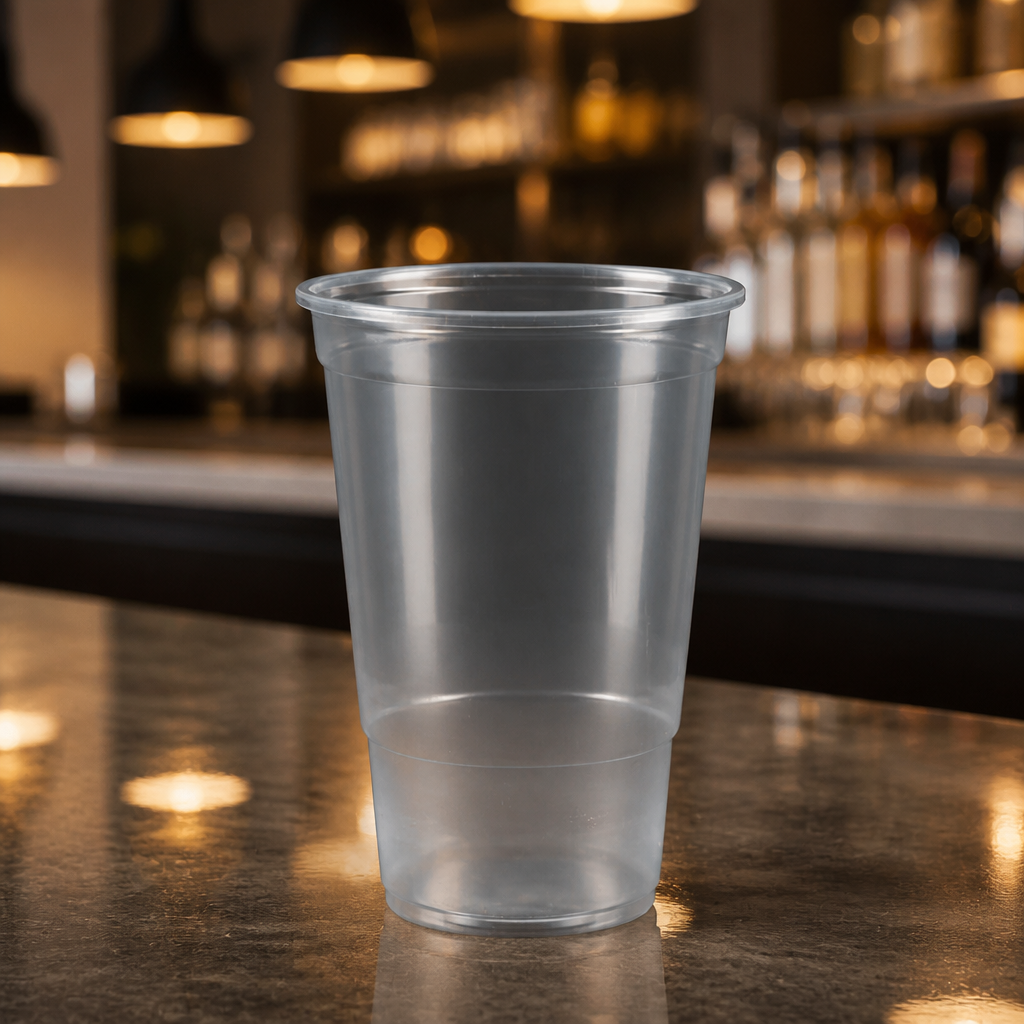 570ml Clear Commercial Pint Glasses - 1000 Pack