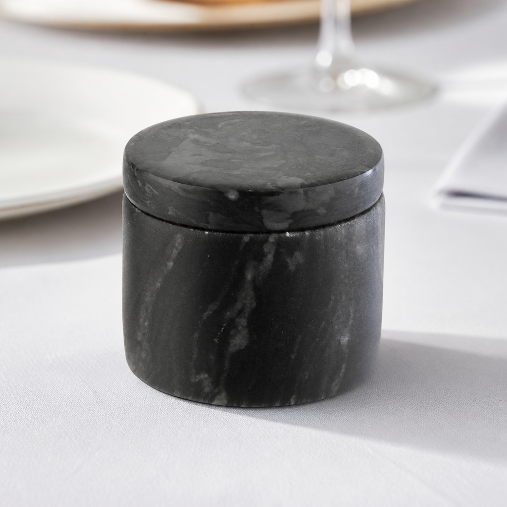 Commercial Marble Condiment Holders 40ml 2 Pack