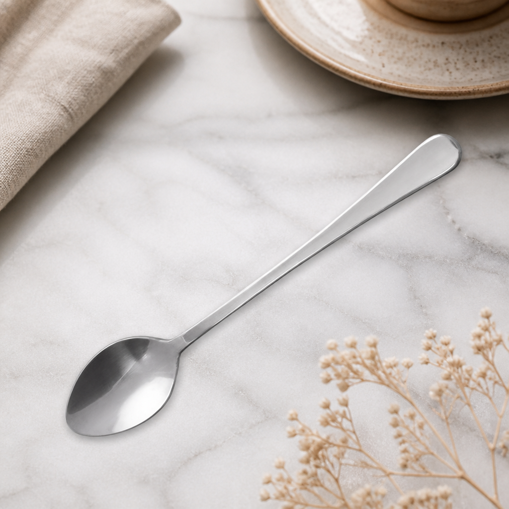 Commercial Latte Spoons 12 Pack 19cm Stainless Steel Cutlery