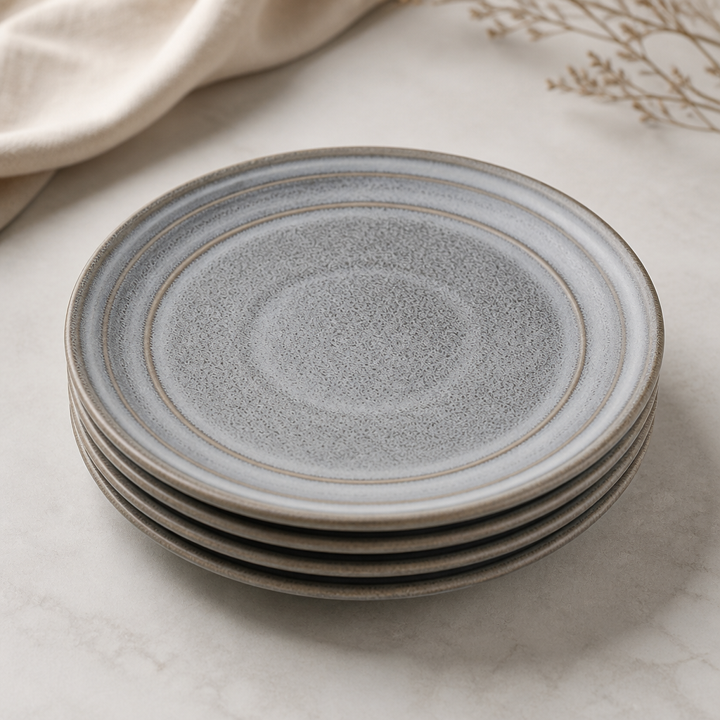 Commercial Dinner Plates 220mm Charcoal Dusk 6 Pack