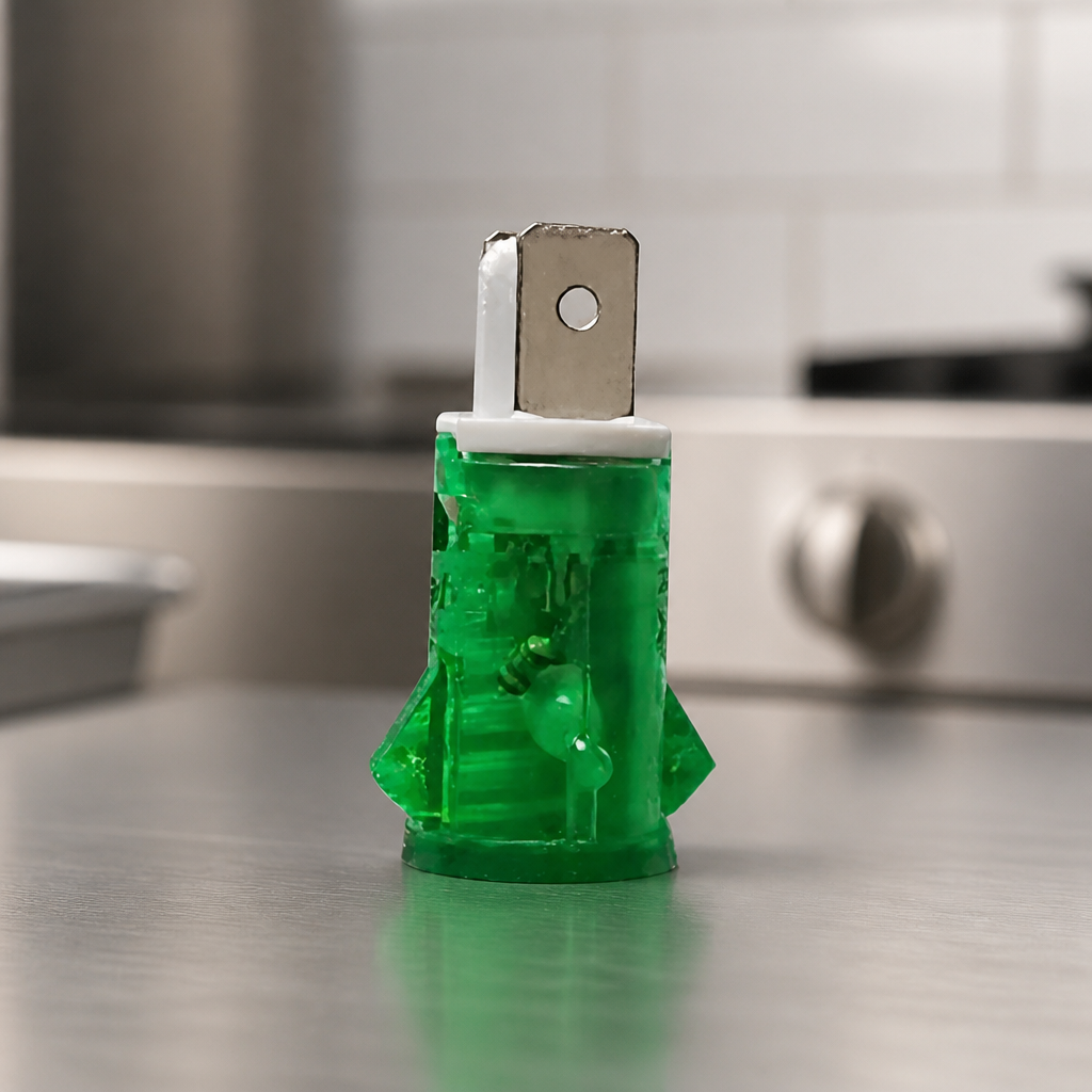 Indicator light for waffle maker appliances