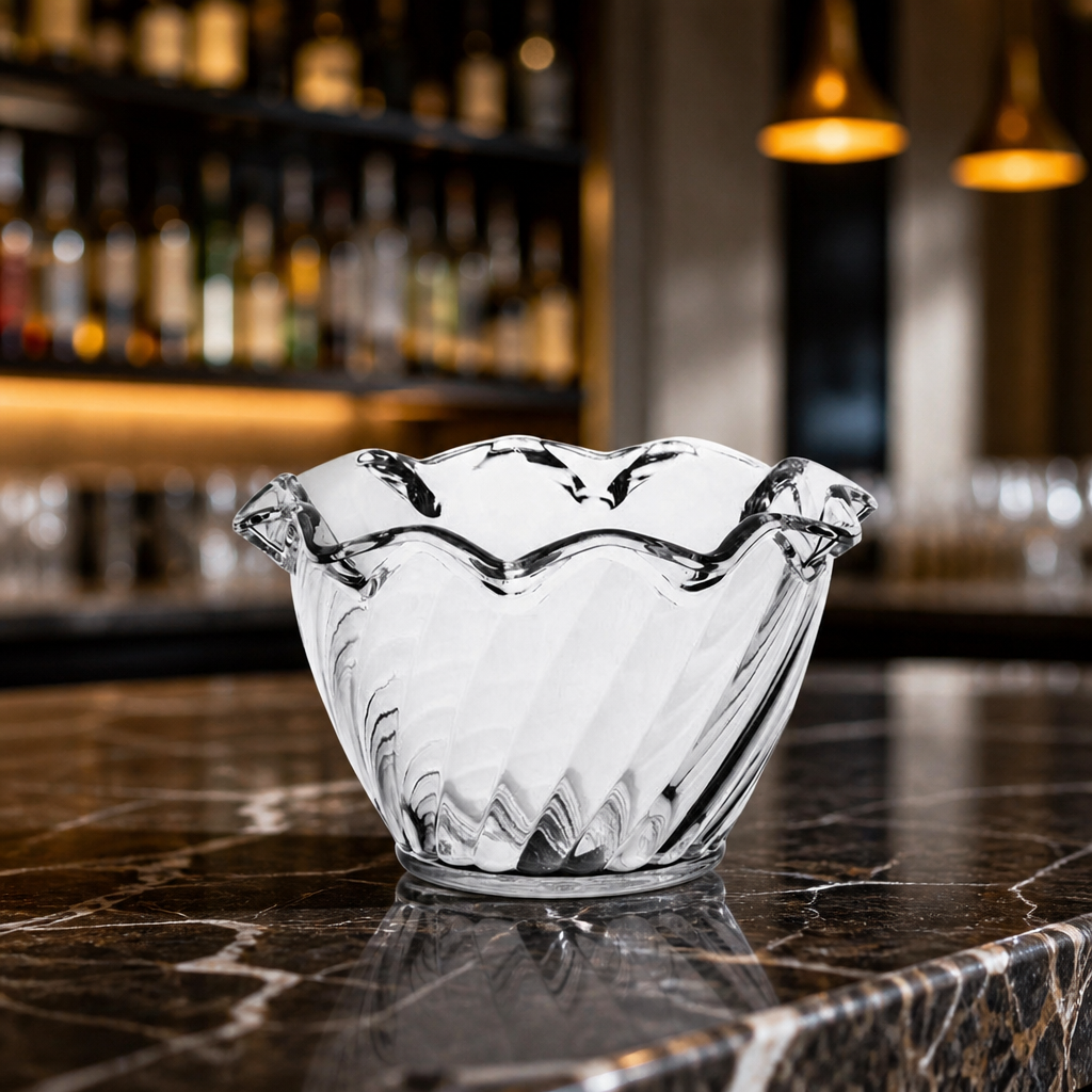Commercial Sorbet Dishes 165ml Clear Polycarbonate 12 Pack