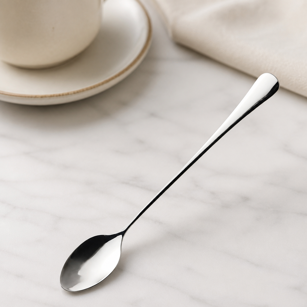 Commercial Latte Spoons 12 Pack High-Polish Stainless Steel
