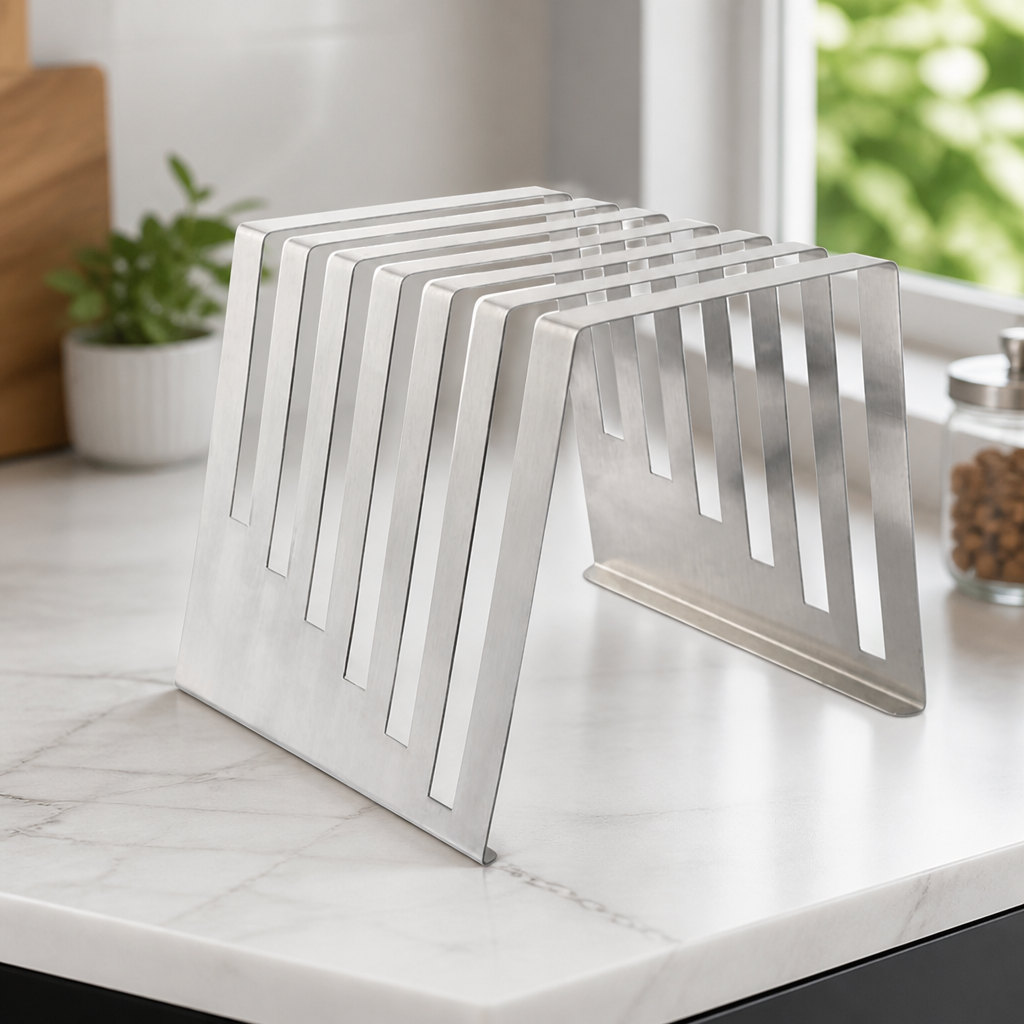 Commercial Chopping Board Rack 6 Slot Stainless Steel Storage