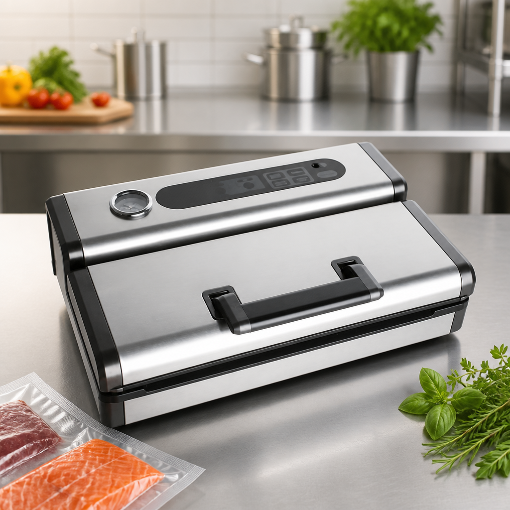 Commercial Portable Vacuum Pack Machine 300mm Width