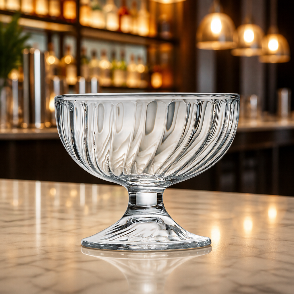 Commercial Dessert Glasses 210ml Sorbet Coupe 24 Pack