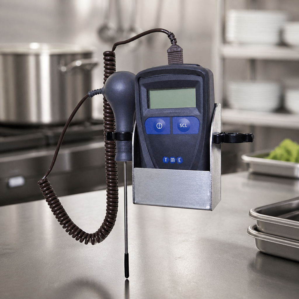 Commercial Kitchen Thermometer Kit with Fast Needle Probe