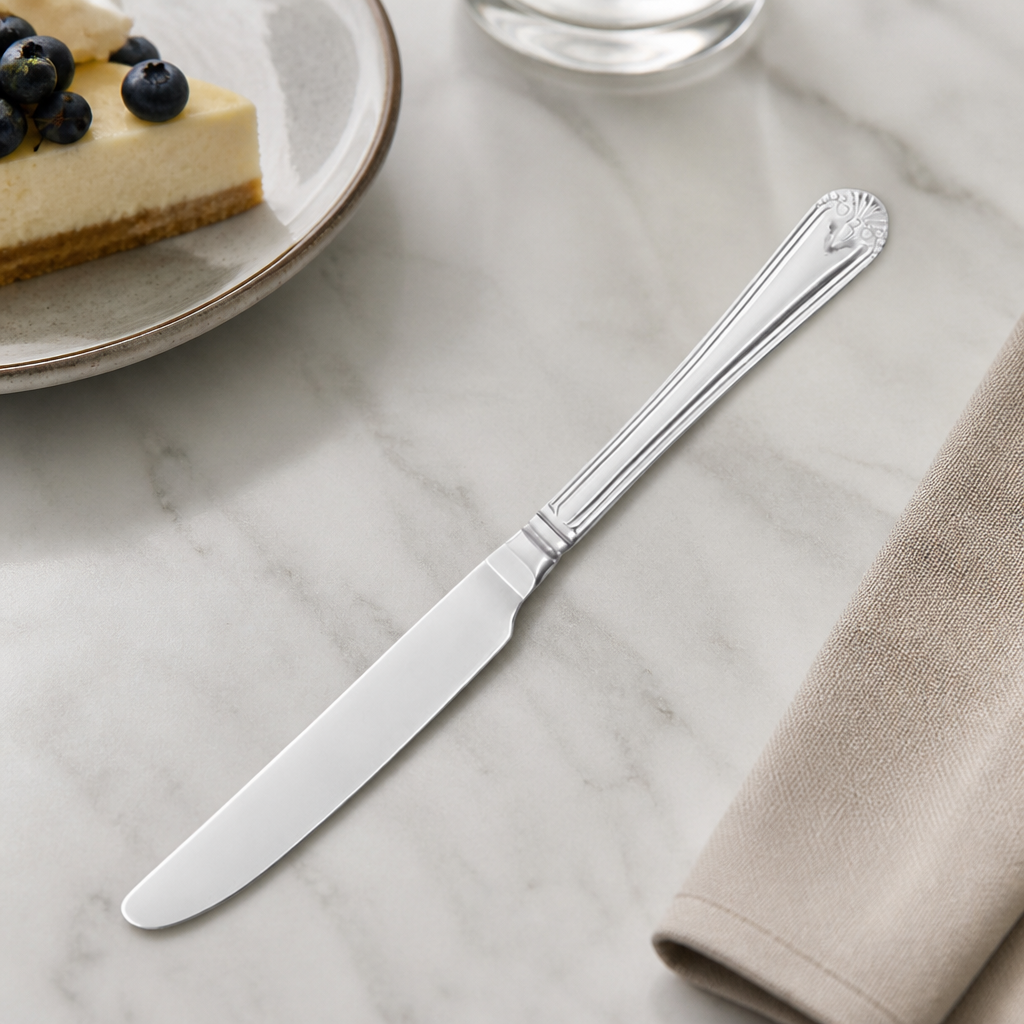 Commercial Dessert Knives Set of 12 with Polished Finish