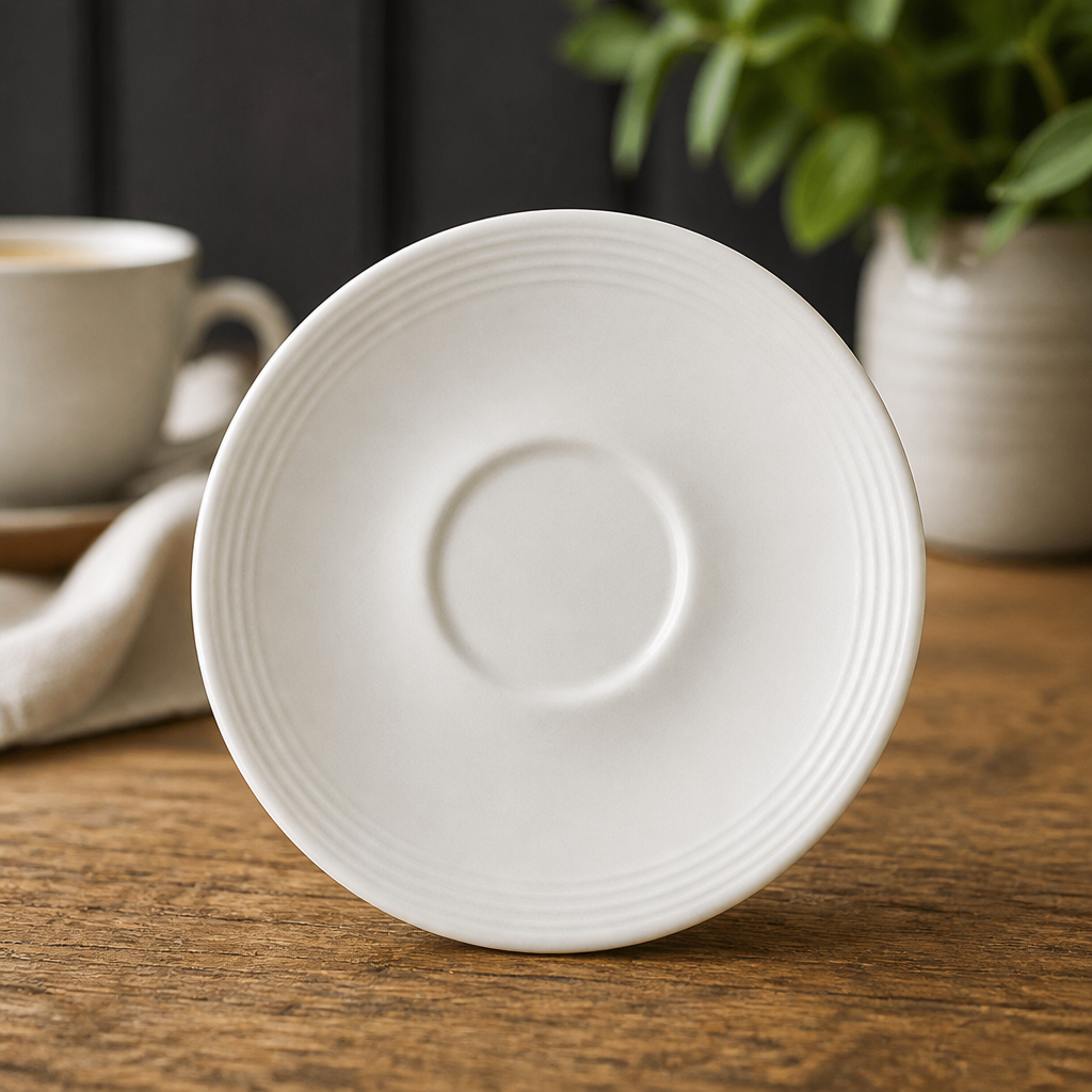 Commercial Cappuccino Saucers 159mm - 12 Pack