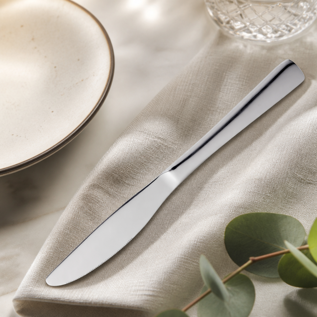 Commercial Dessert Knives 12 Pack Stainless Steel High Shine Finish