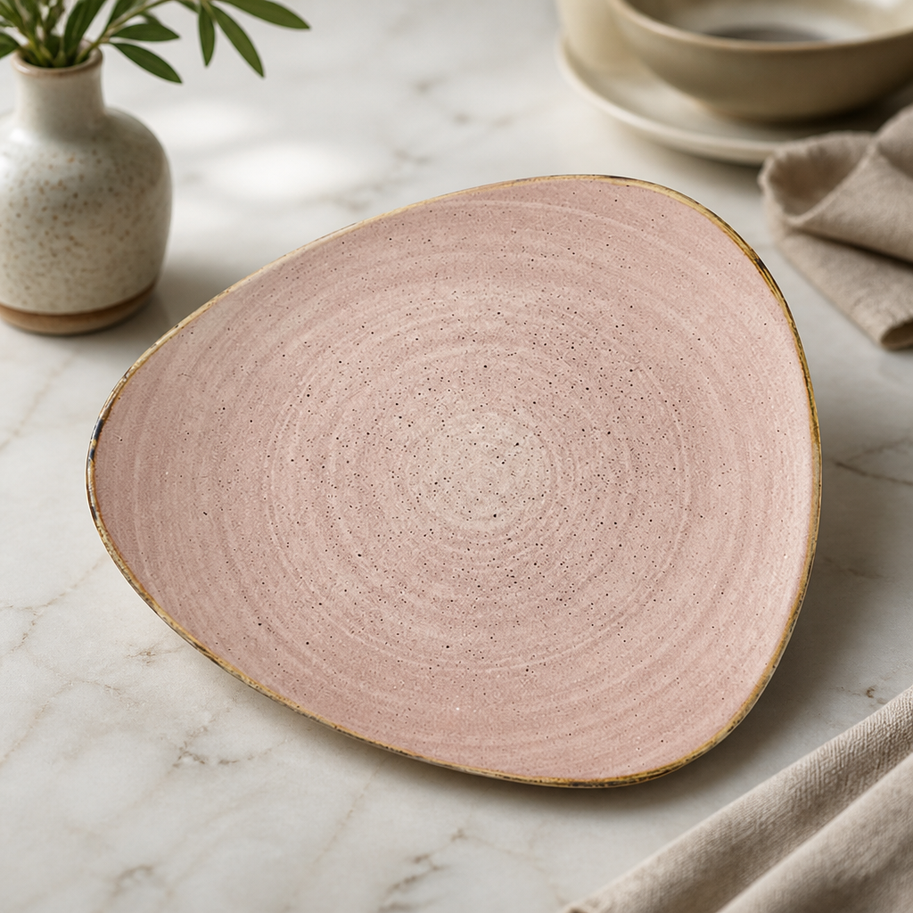 Commercial Raw Terracotta Plates 254mm 12 Pack