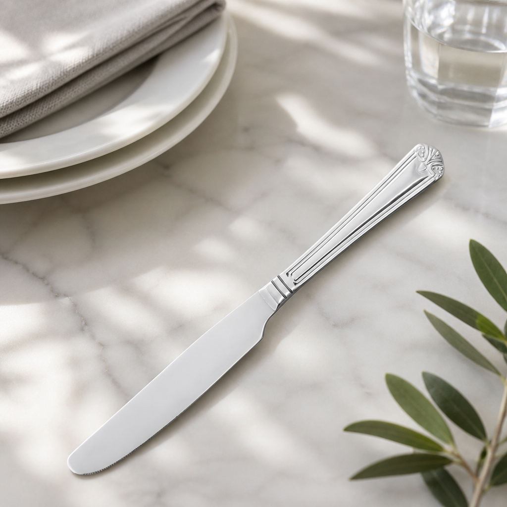 Commercial Table Knives Set of 12 Stainless Steel 243mm Length