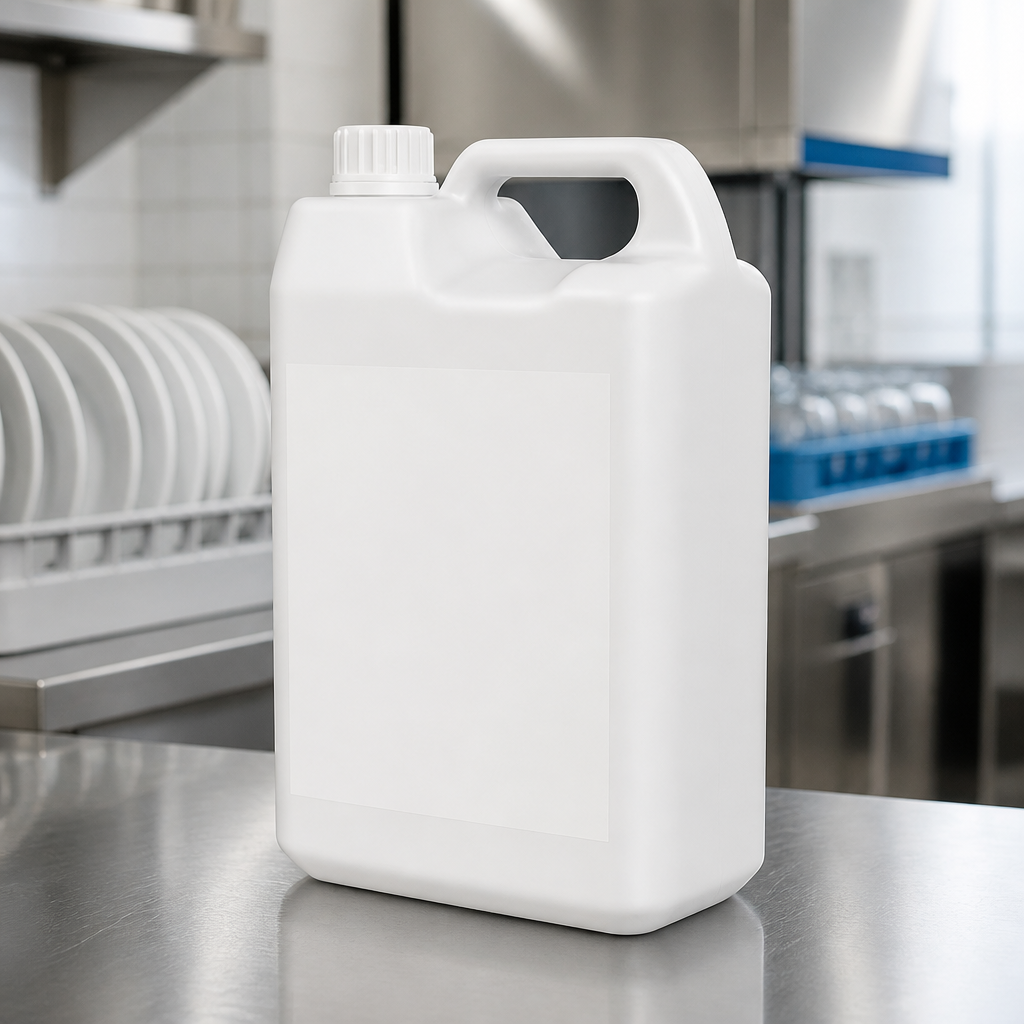 Commercial Dishwasher Rinse Aid 5L - Eco-Friendly Formula